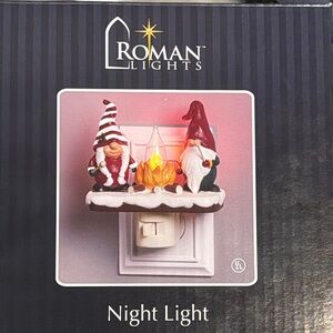 Gnome Night Light Roman Lights New In Box